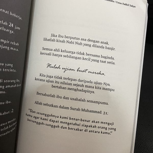 Buku Ibu Ayah, Sabarlah - Image 3
